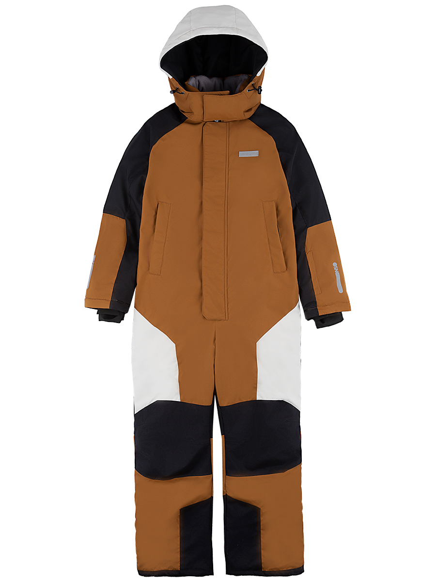 картинка Комбинезон зимний для мальчика NIKASTYLE 8з6724 Кэмел черный от магазина детских товаров ALiSa