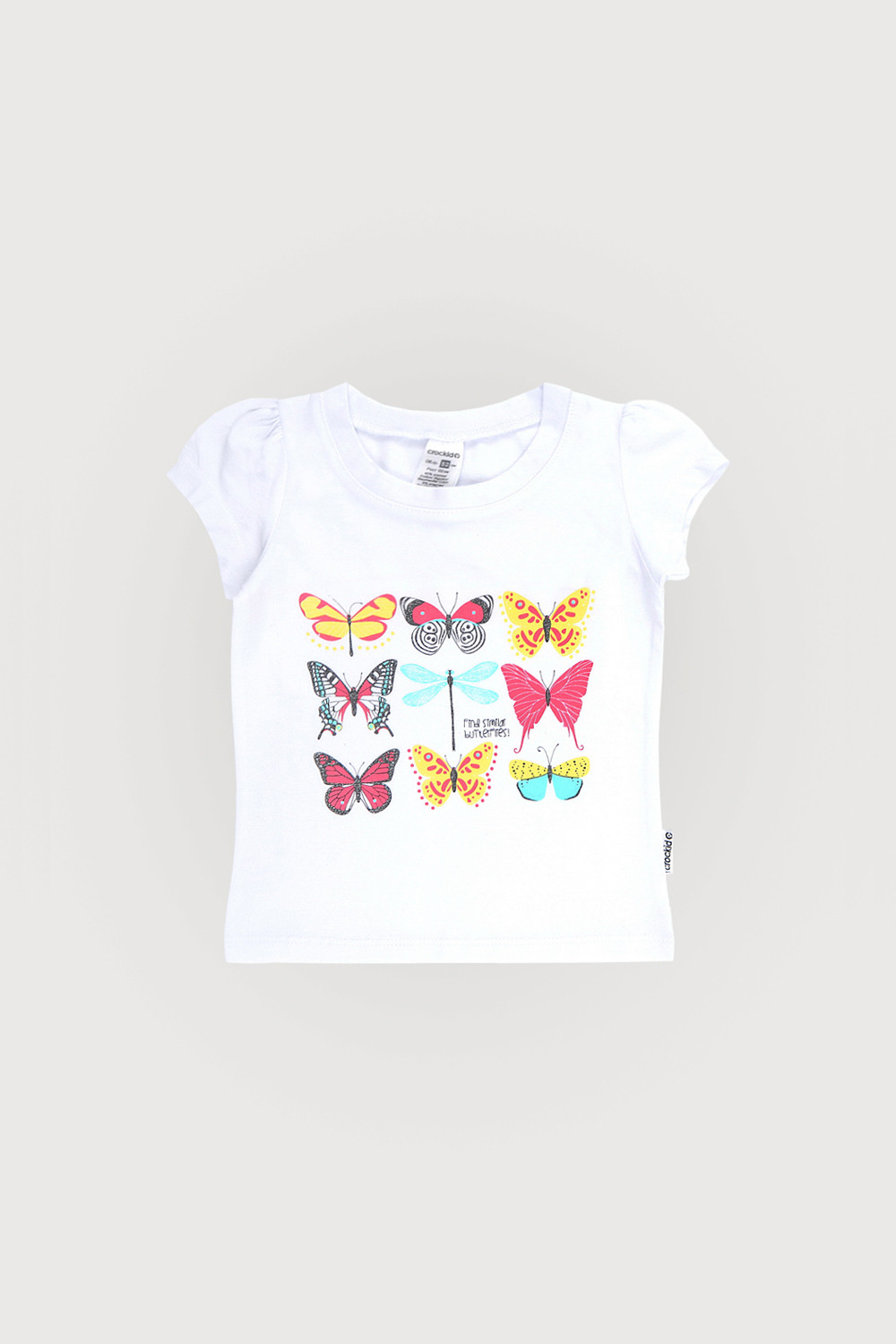 картинка Футболка для девочки Crockid К 301035 белый от магазина детских товаров ALiSa