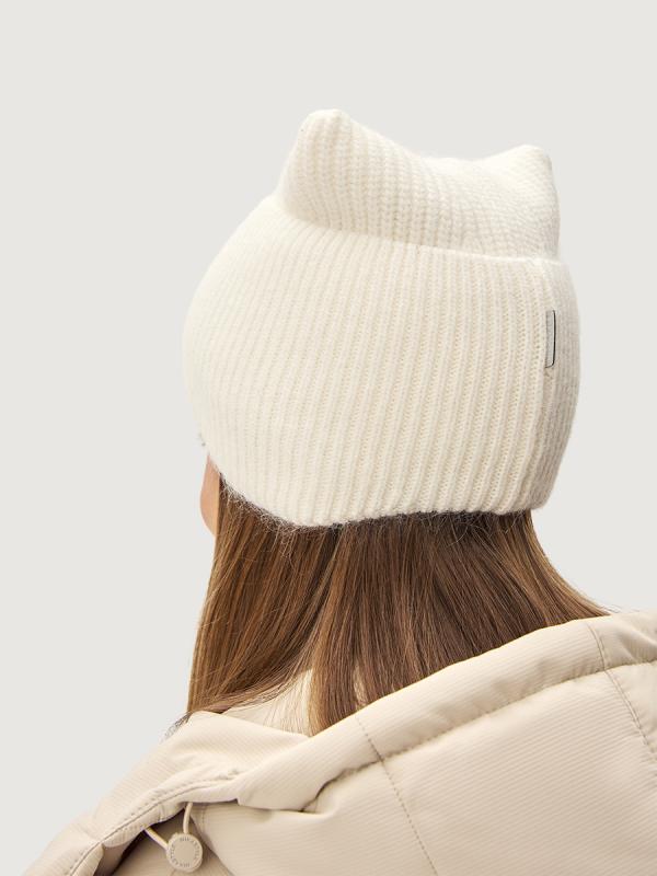 картинка Шапка зимняя для девочки NIKASTYLE 11з16425 Молоко от магазина детских товаров ALiSa