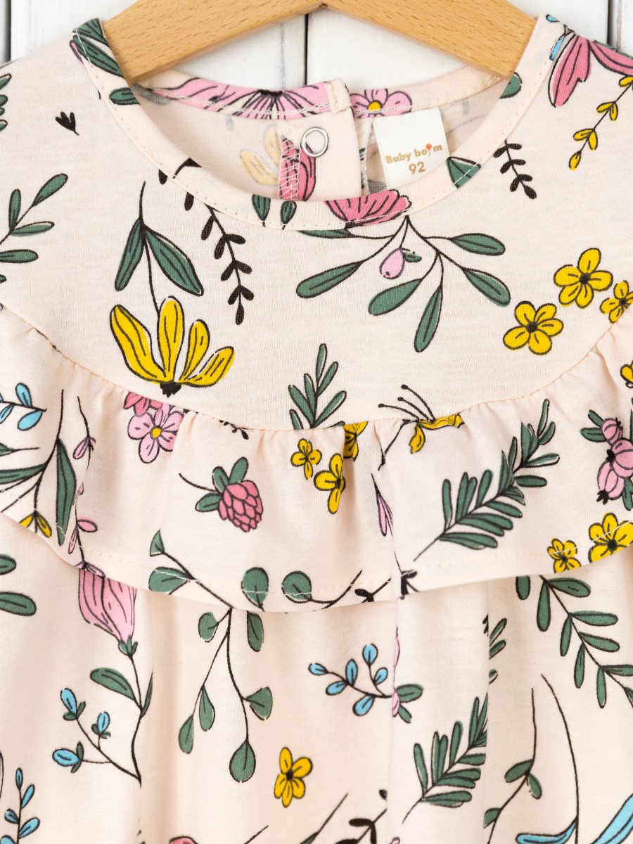 картинка Платье для девочки Baby Boom С192/2-К Цветочный сад от магазина детских товаров ALiSa