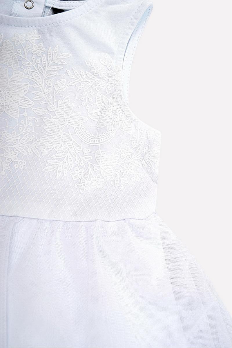 картинка Платье для девочки Crockid К 5663 белый от магазина детских товаров ALiSa