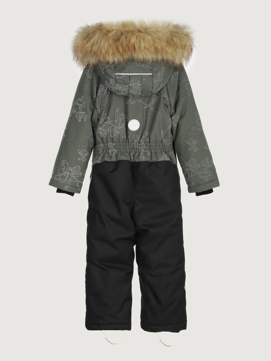 картинка Комбинезон для мальчика NIKASTYLE 8з0325 Хаки Черный от магазина детских товаров ALiSa