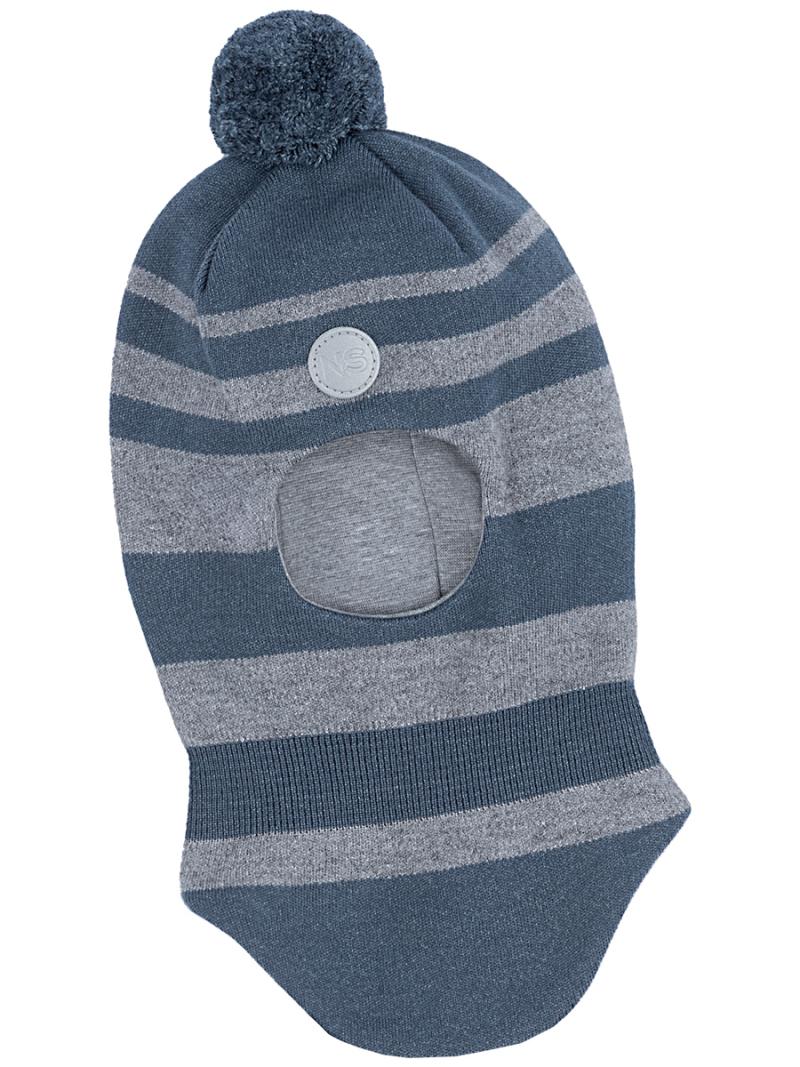 картинка Шлем демисезонный для мальчика NIKASTYLE 10м10124 джинс серый от магазина детских товаров ALiSa