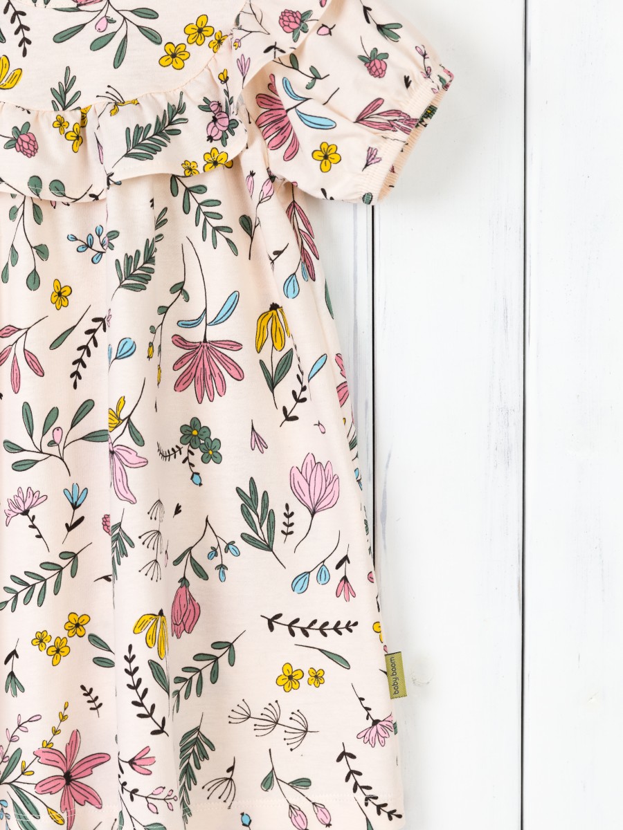 картинка Платье для девочки Baby Boom С192/2-К Цветочный сад от магазина детских товаров ALiSa