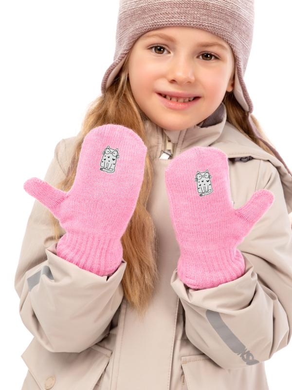 картинка Варежки NIKASTYLE 14м12025 Розовый от магазина детских товаров ALiSa