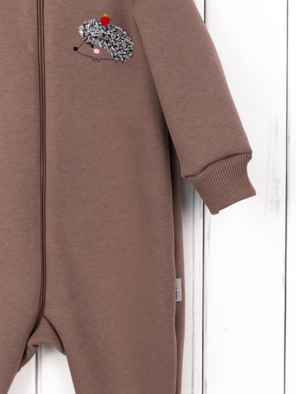 картинка Комбинезон на манжете Baby Boom К381/3-Ф Ёжик тауп-грей от магазина детских товаров ALiSa