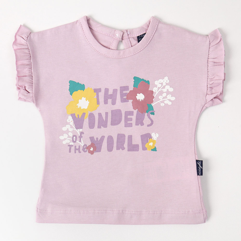 картинка Футболка для девочки DR 12039 Лиловый от магазина детских товаров ALiSa