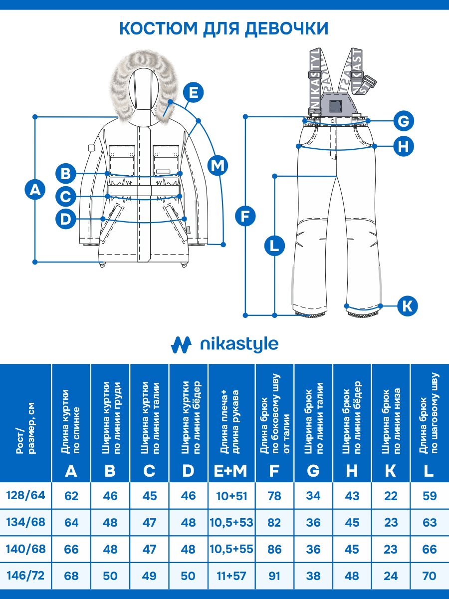 картинка Комплект для девочки NIKASTYLE 7з7025 Орхидея от магазина детских товаров ALiSa