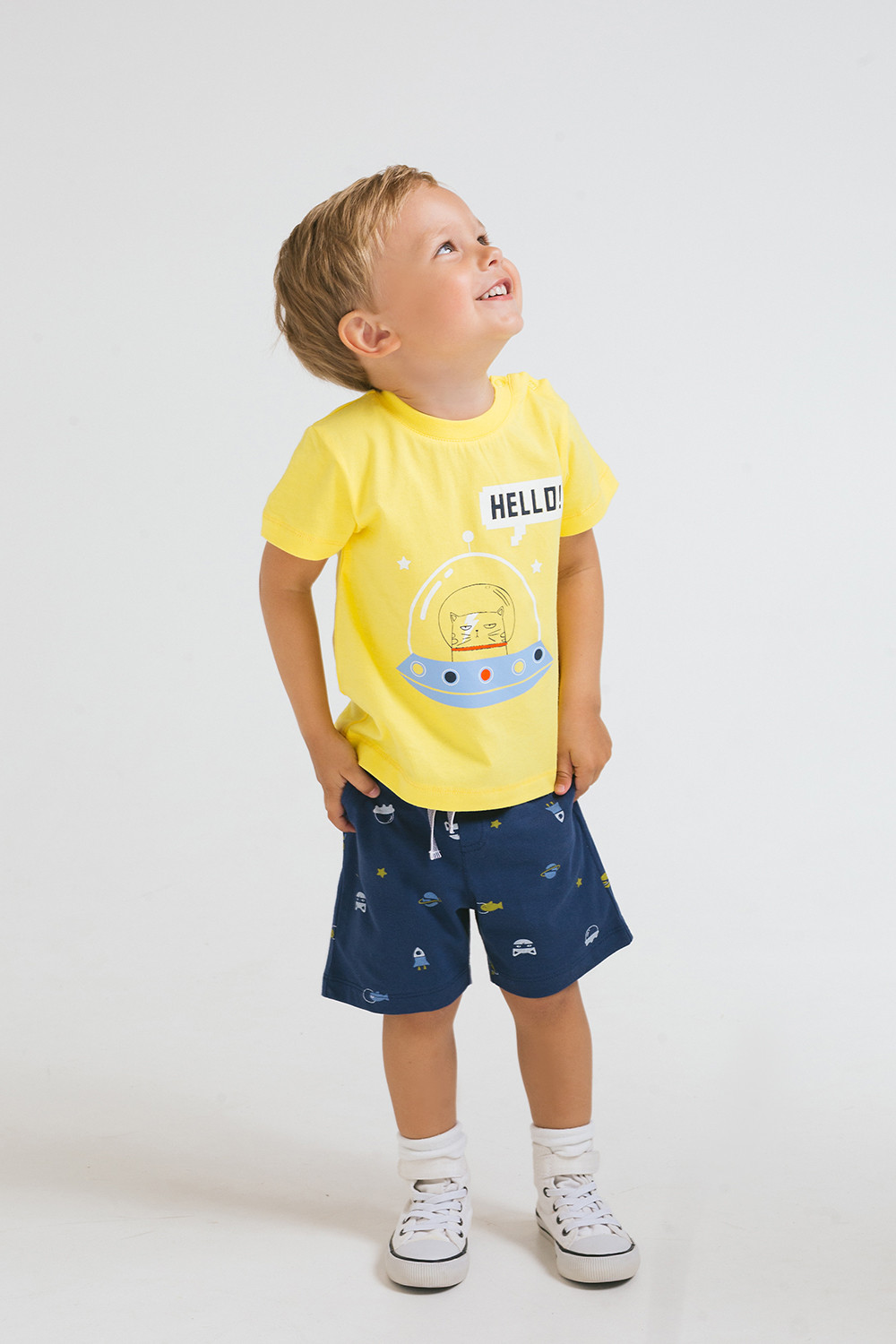 картинка Футболка для мальчика Crockid КР 300916 сочный лимон к246 от магазина детских товаров ALiSa