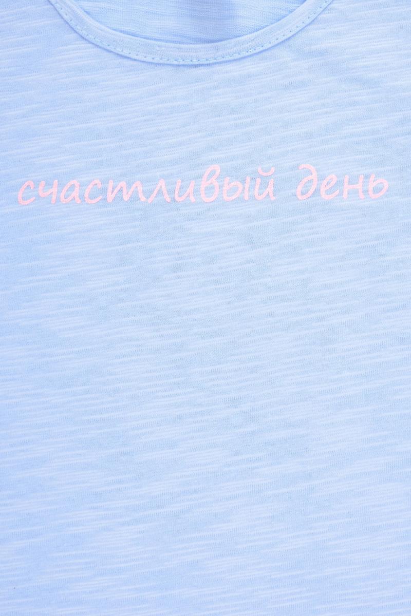 картинка Футболка для девочки Crockid К 302003 небесно голубой от магазина детских товаров ALiSa
