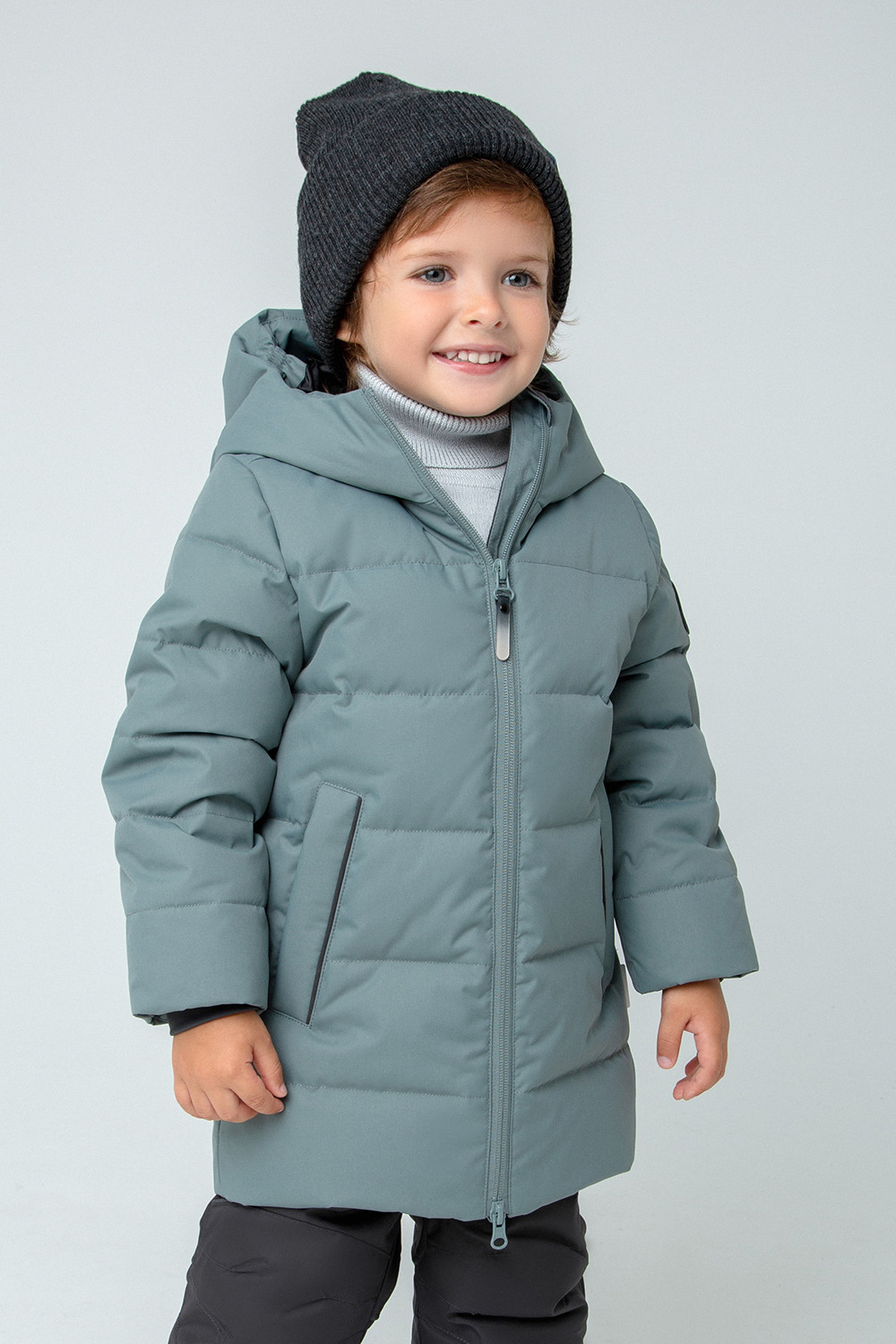картинка Пальто пуховое для мальчика Crockid ВК 34064/3 УЗГ от магазина детских товаров ALiSa