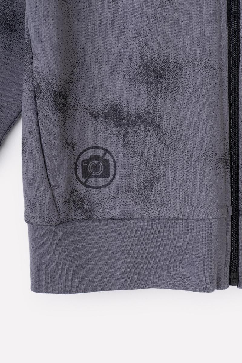 картинка Куртка для мальчика Crockid КР 301876-1 серая дымка, гранжевая текстура к348 от магазина детских товаров ALiSa