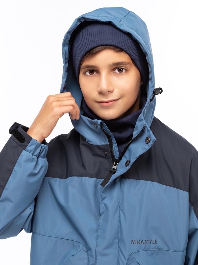 картинка Ветровка для мальчика NIKASTYLE 4л5125 Джинс от магазина детских товаров ALiSa