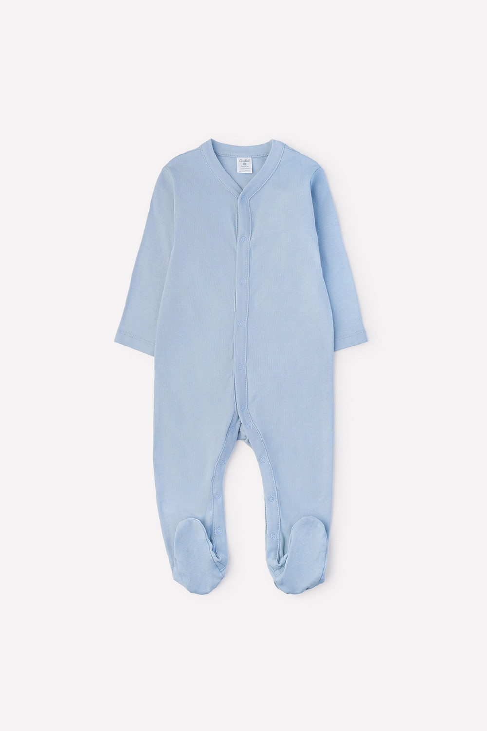 картинка Комбинезон для мальчика Crockid К 6259 пыльно-синий (ёжики) я114 от магазина детских товаров ALiSa
