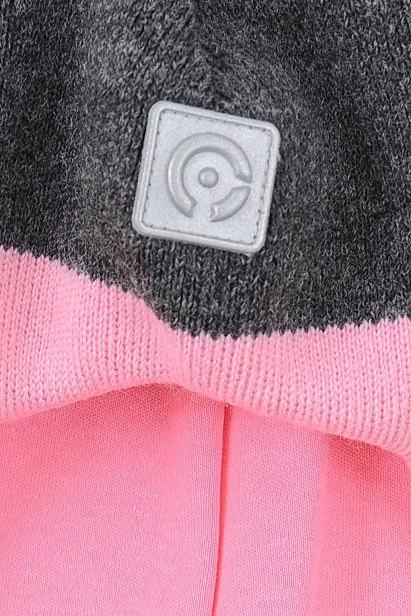 картинка Шапка-шлем для девочки Crockid КВ 20227/ш серый от магазина детских товаров ALiSa