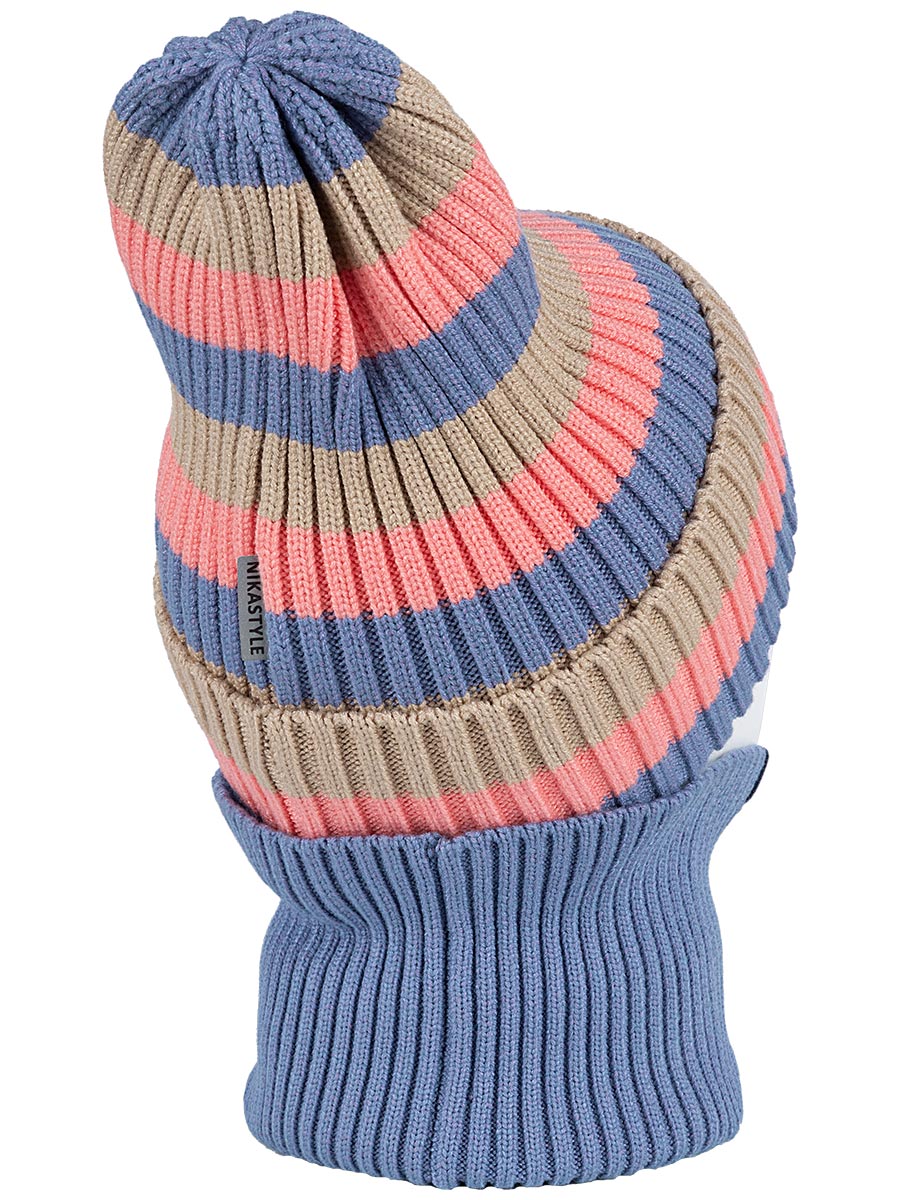 картинка Комплект шапка снуд для девочки NIKASTYLE 12м11224 лаванда от магазина детских товаров ALiSa