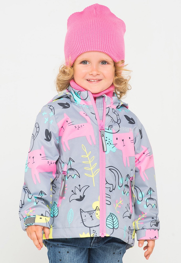 картинка Куртка ветровочная для девочки Crockid ВК 32061/н/1 от магазина детских товаров ALiSa