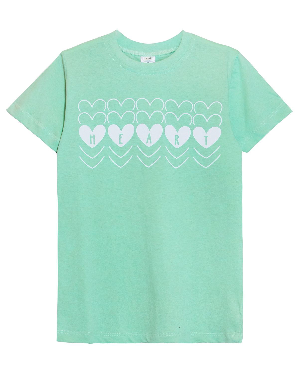 картинка Футболка для девочки Let's go LG 51275 мятный от магазина детских товаров ALiSa