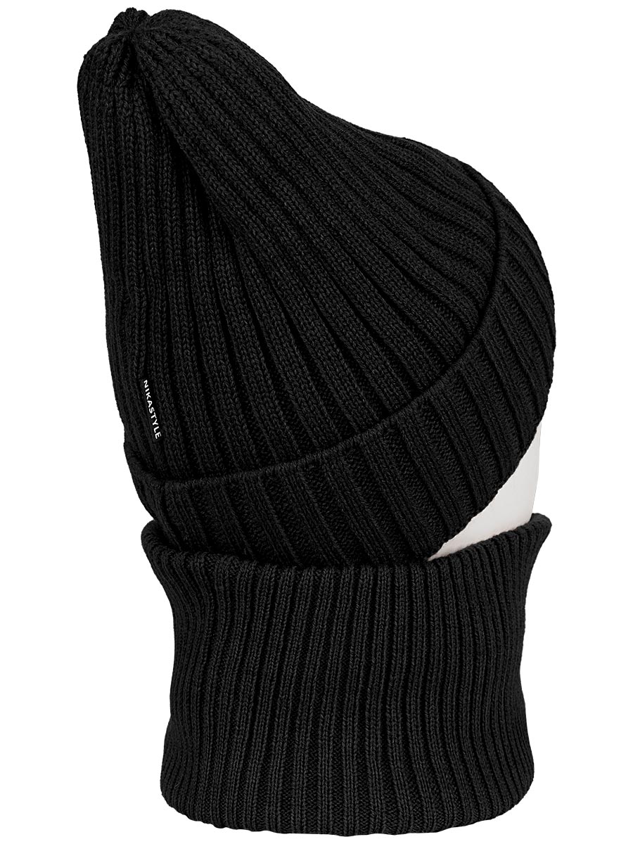 картинка Комплект шапка снуд для мальчика NIKASTYLE 12з16424 Черный от магазина детских товаров ALiSa