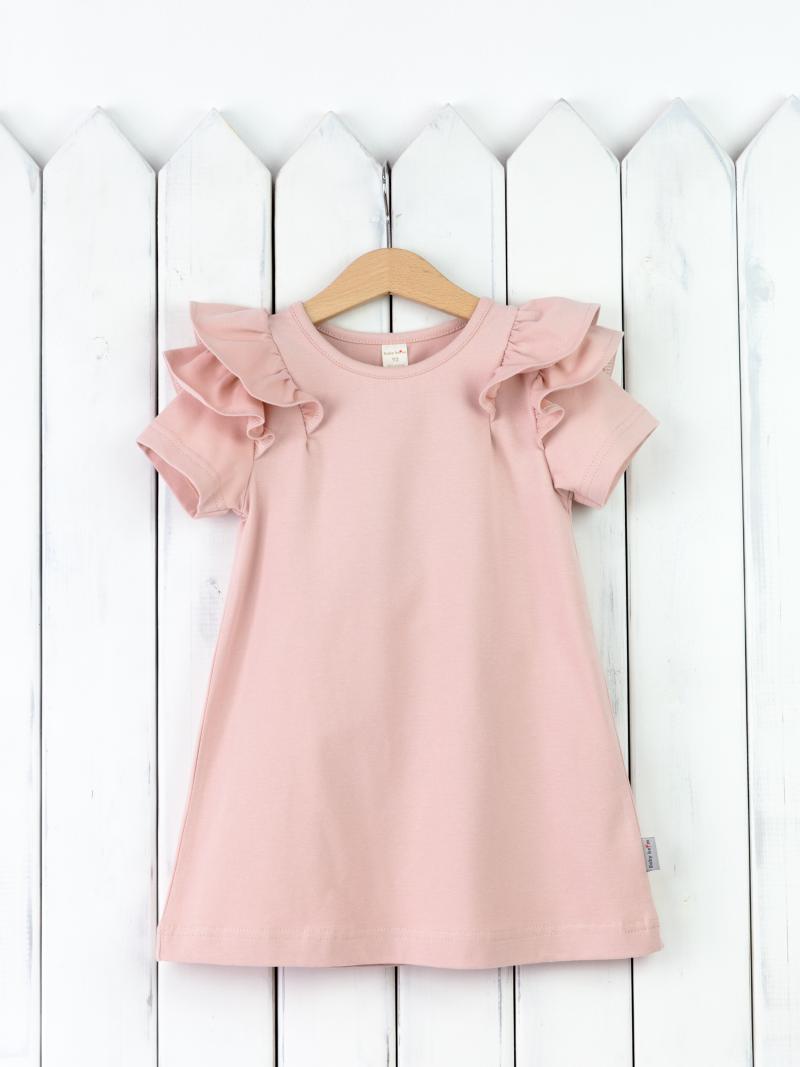 картинка Платье для девочки Baby Boom С158/4-К Пудра от магазина детских товаров ALiSa