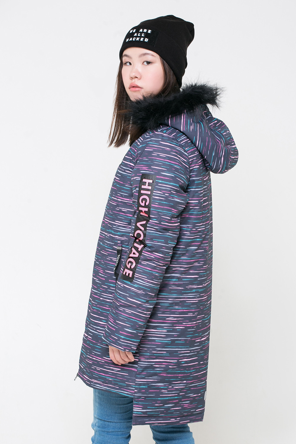 картинка Пальто зимнее для девочки ВКБ 38048/н/1 ГР от магазина детских товаров ALiSa