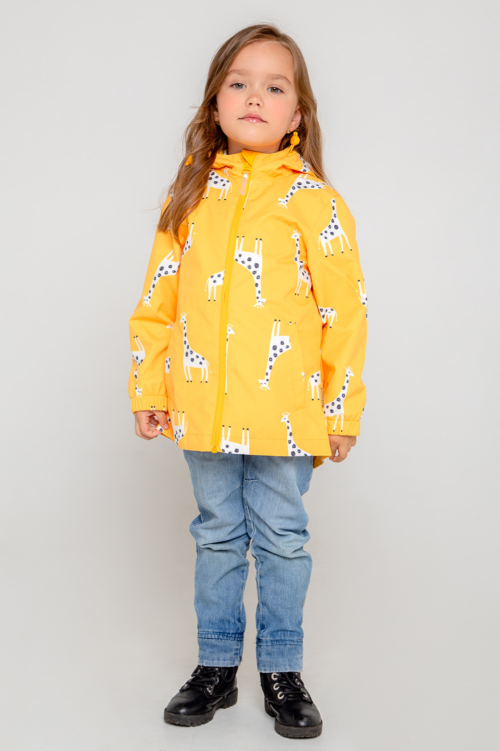 картинка Ветровка для девочки Crockid ВК 32115/н/1 ГР от магазина детских товаров ALiSa