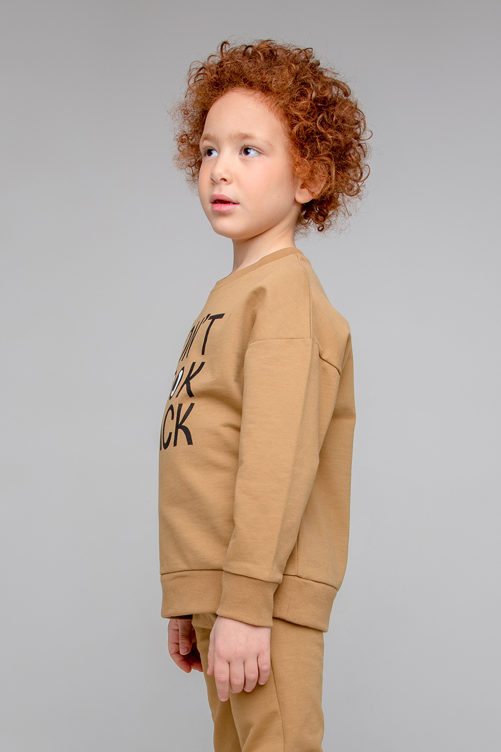 картинка Джемпер для мальчика Crockid КР 301890 коричневый хаки к352 от магазина детских товаров ALiSa