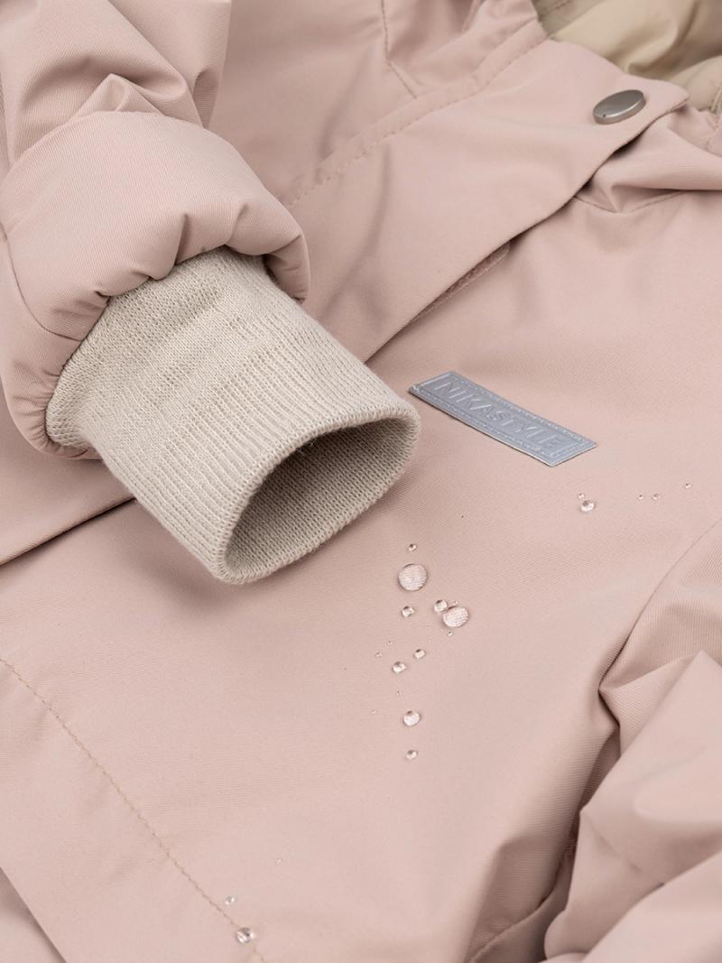 картинка Куртка утепленная для девочки NIKASTYLE 4м3424 миндаль от магазина детских товаров ALiSa