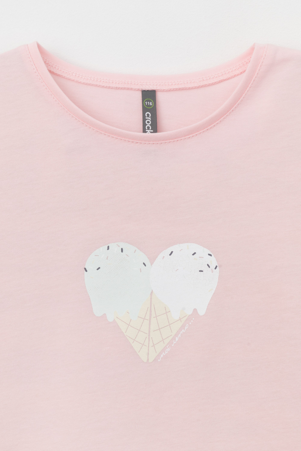 картинка Футболка для девочки Crockid КР 302434 светлый лосось к473 от магазина детских товаров ALiSa