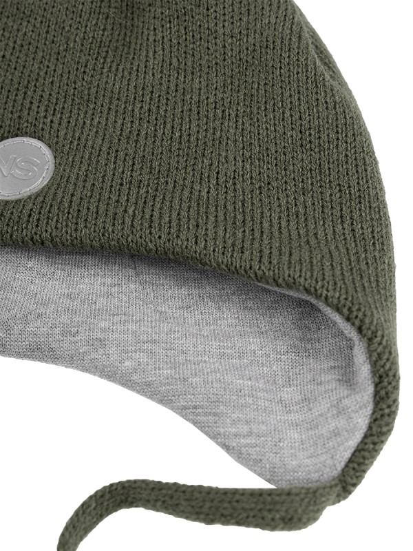 картинка Шапка утепленная для мальчика NIKASTYLE 11з15424 Полынь от магазина детских товаров ALiSa