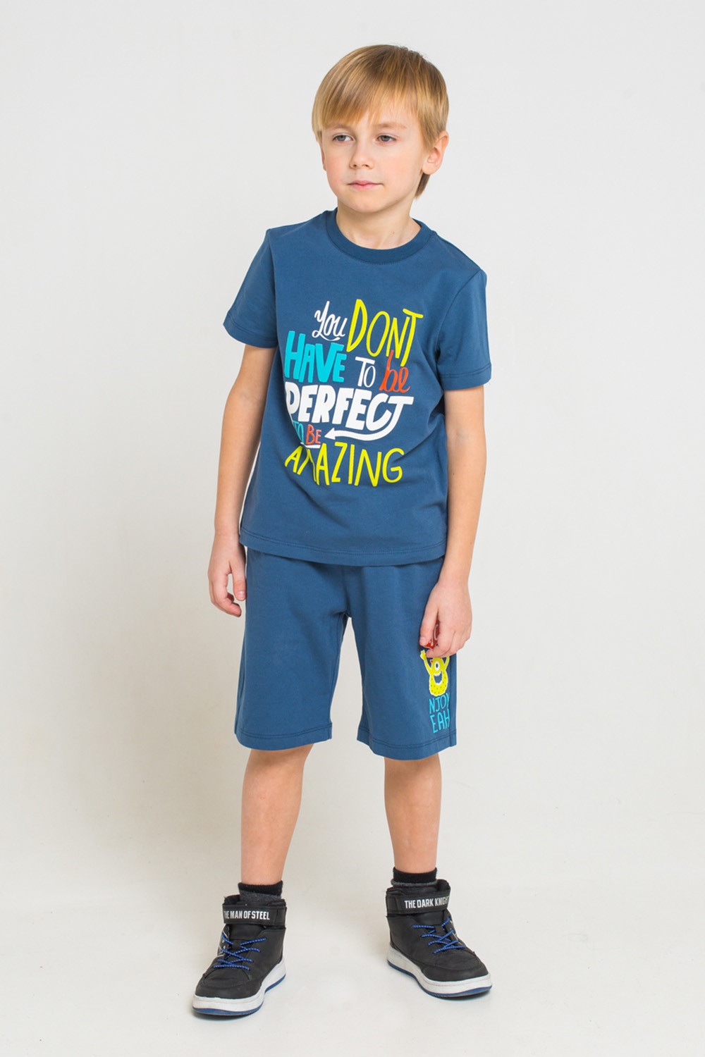 картинка Шорты для мальчика Crockid К 4728 темно-джинсовый к1241 от магазина детских товаров ALiSa
