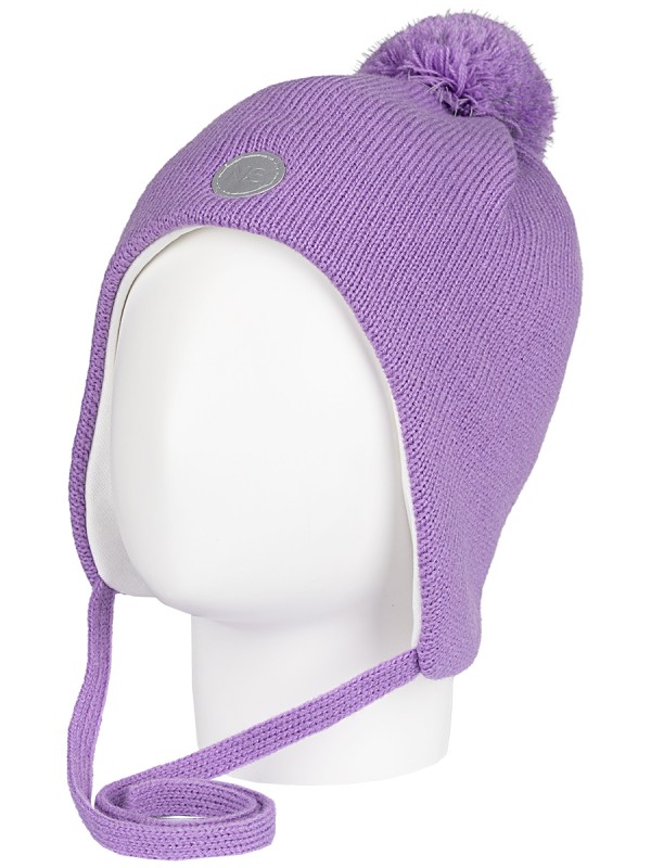 картинка Шапка утепленная для девочки NIKASTYLE 11з15424 Фиалка от магазина детских товаров ALiSa