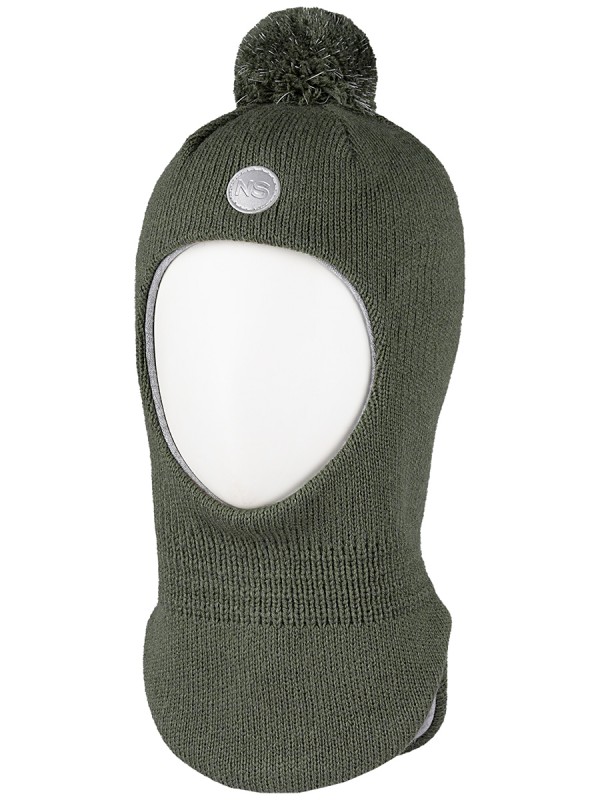 картинка Балаклава утепленная для мальчика NIKASTYLE 10з15224 Полынь от магазина детских товаров ALiSa