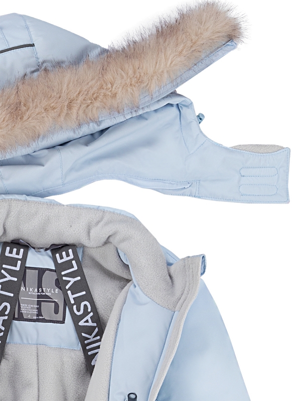 картинка Комбинезон зимний для девочки NIKASTYLE 8з6624 з24 Лед от магазина детских товаров ALiSa
