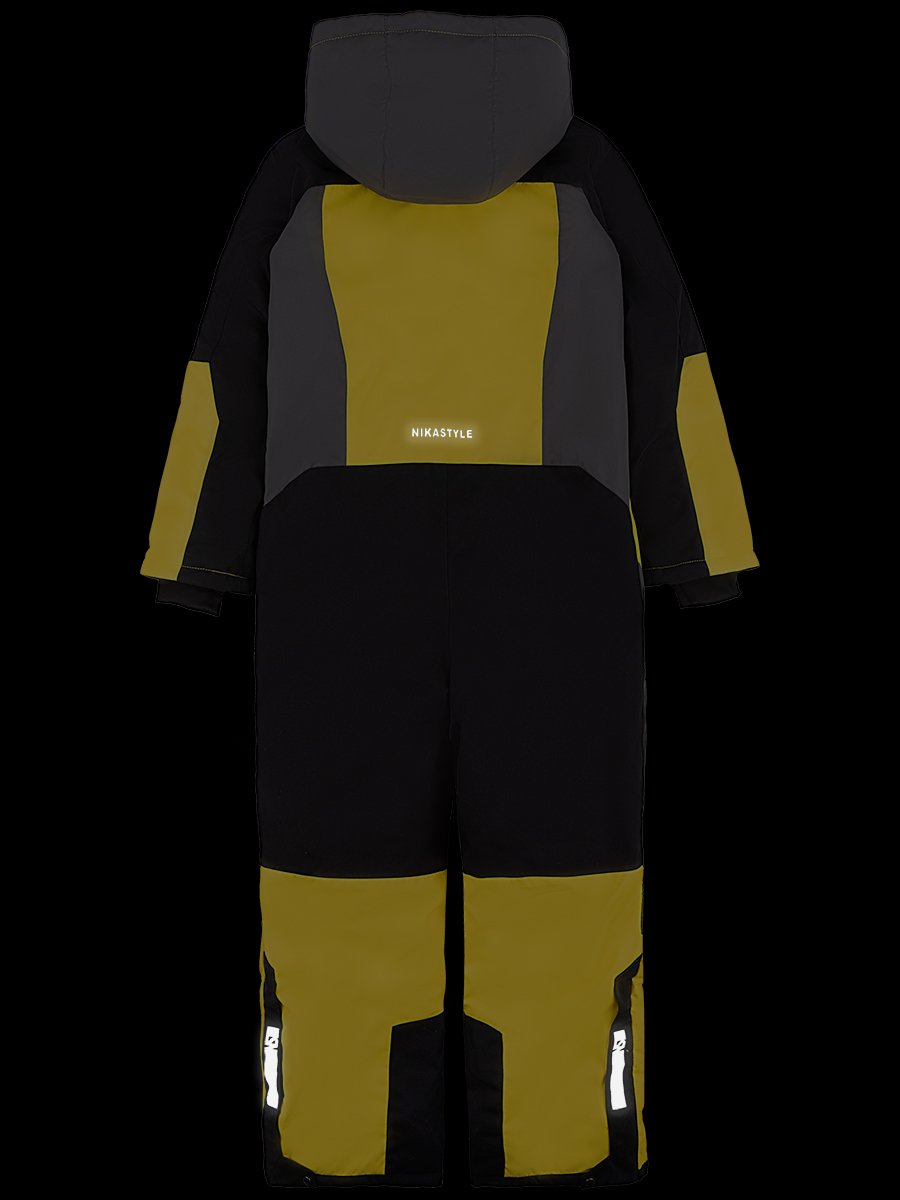 картинка Комбинезон зимний для мальчика NIKASTYLE 8з6724 Желтый черный от магазина детских товаров ALiSa