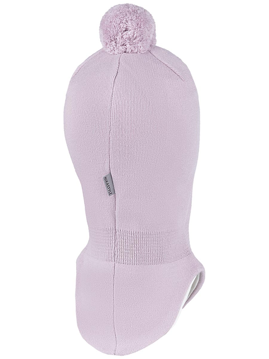 картинка Шлем демисезонный для девочки NIKASTYLE 10м10024 сухая роза от магазина детских товаров ALiSa