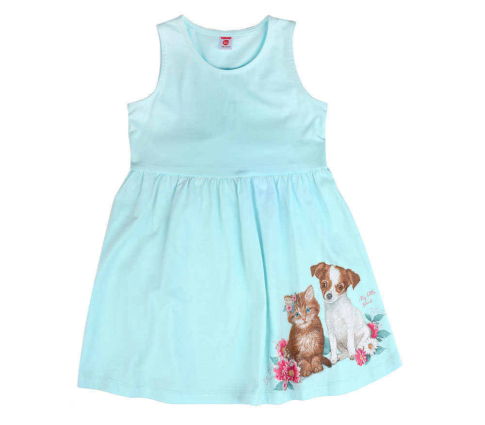 картинка Платье для девочки Crockid К 5391 светлый минт от магазина детских товаров ALiSa