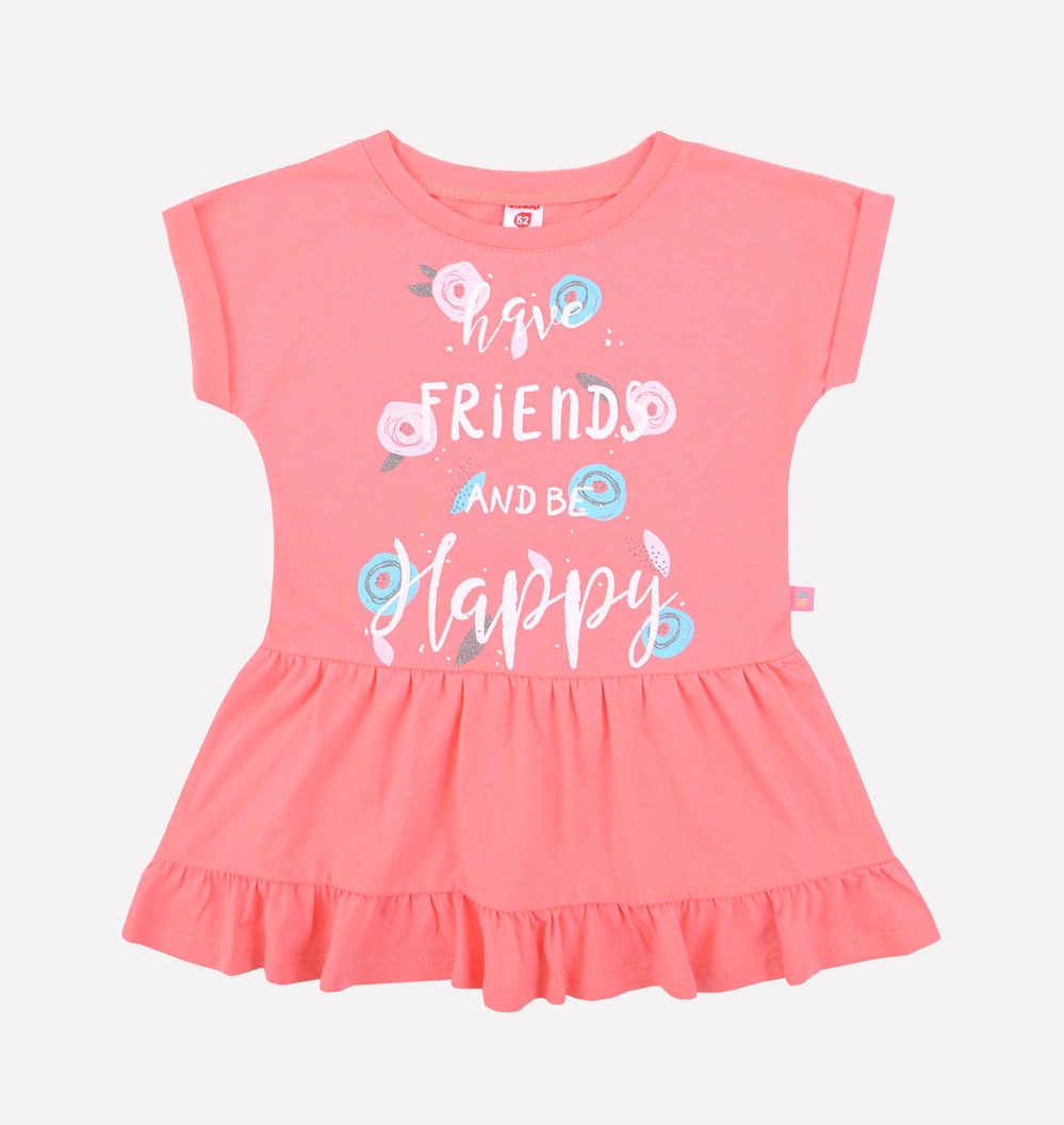 картинка Платье для девочки Crockid К 5636 розовый от магазина детских товаров ALiSa