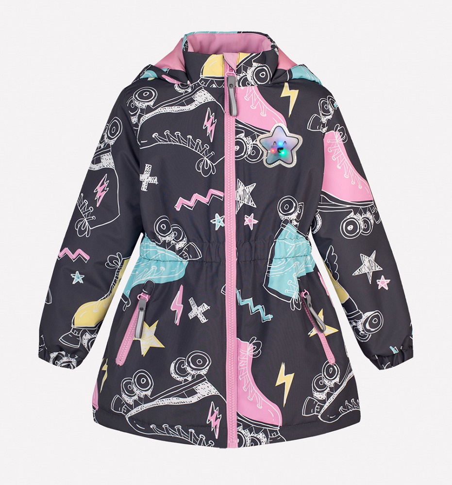 картинка Куртка демисезонная утепленная для девочки Crockid ВК 32049/н/5 от магазина детских товаров ALiSa