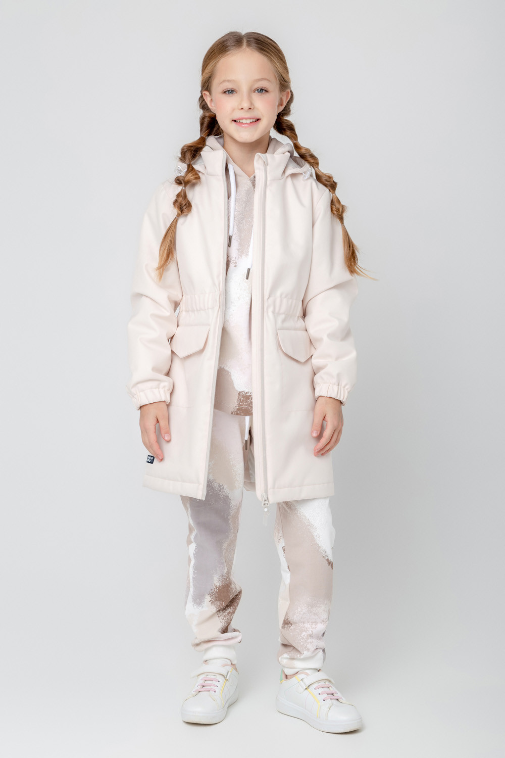 картинка Пальто утепленное для девочки Crockid ВК 32152/1 УЗГ от магазина детских товаров ALiSa