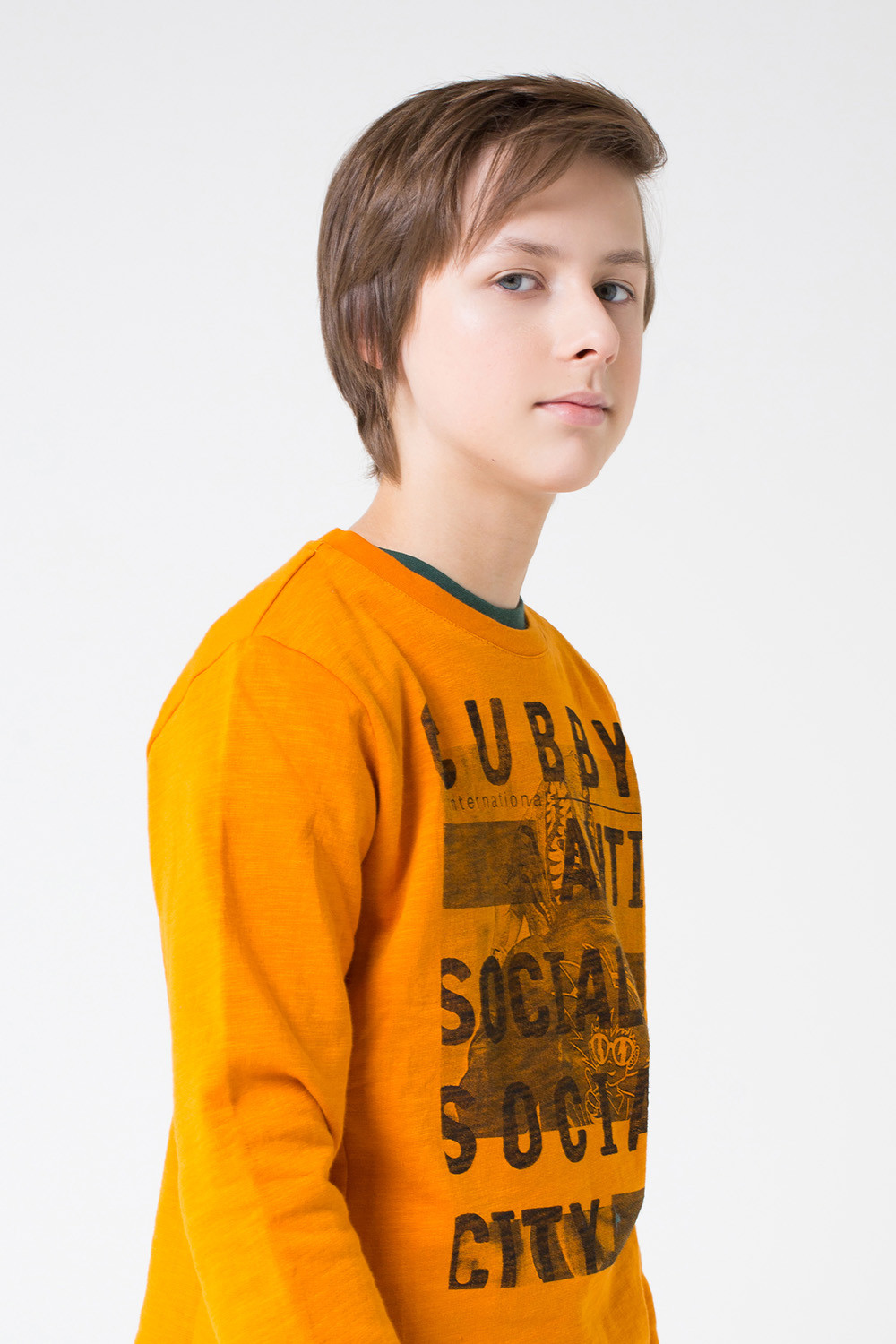 картинка Джемпер для мальчика КБ 300836 оранжевый к20 от магазина детских товаров ALiSa