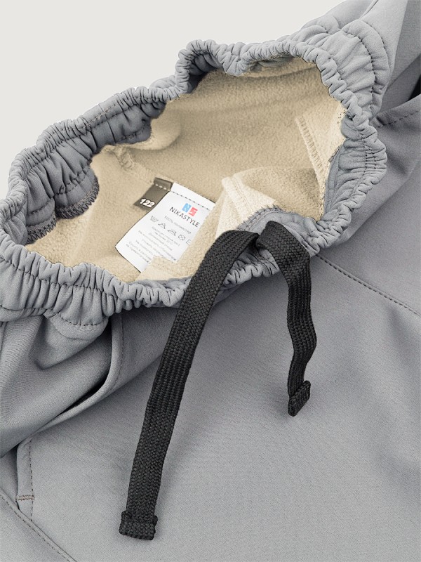 картинка Брюки Софтшелл NIKASTYLE 2л17225 Серый от магазина детских товаров ALiSa