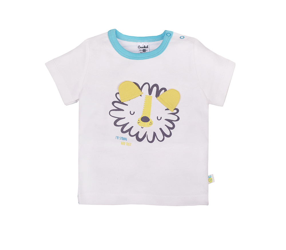 картинка Футболка для мальчика Crockid К 3513 сахар от магазина детских товаров ALiSa