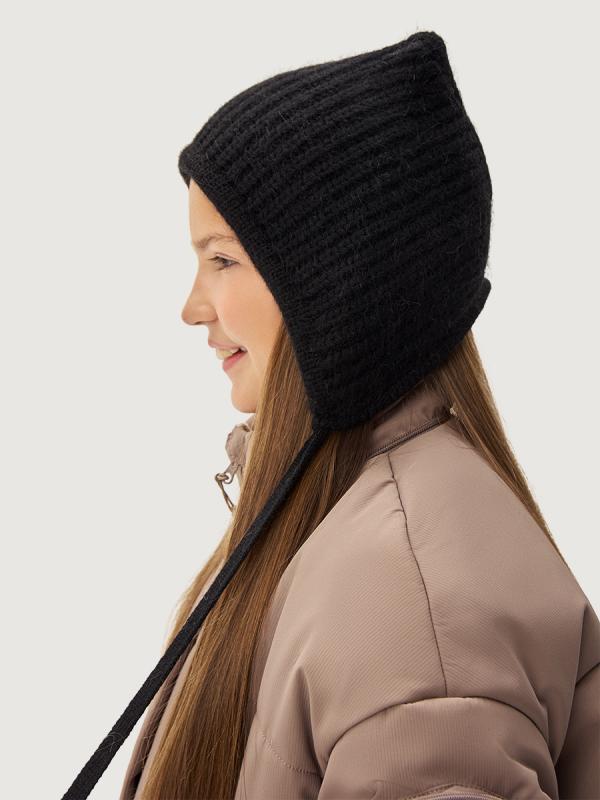 картинка Шапка зимняя для девочки NIKASTYLE 11з16225 Черный от магазина детских товаров ALiSa