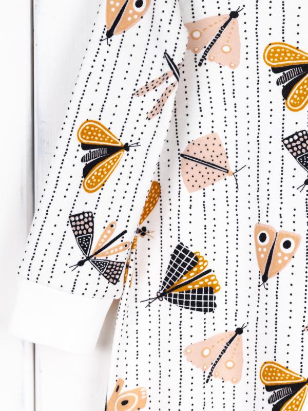 картинка Комбинезон на стопе Baby Boom К371/5-И(Н) я731 Мотыльки и стрекозы от магазина детских товаров ALiSa