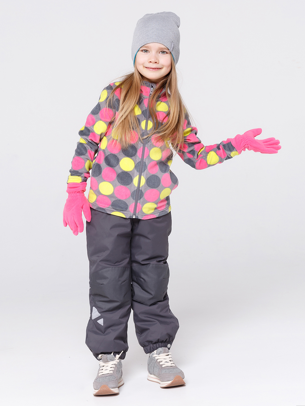 картинка Куртка для девочки Crockid флис ФЛ 34025/н/3 РР  от магазина детских товаров ALiSa