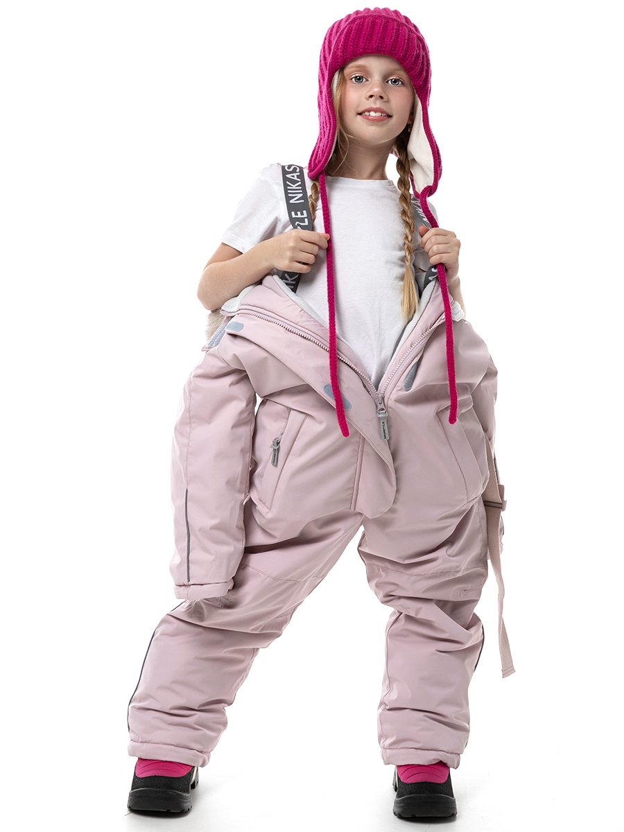 картинка Комбинезон зимний для девочки NIKASTYLE 8з6424 з24 Пудра от магазина детских товаров ALiSa