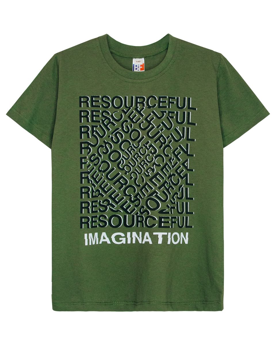 картинка Футболка для мальчика Let's go LG 52321 хаки от магазина детских товаров ALiSa