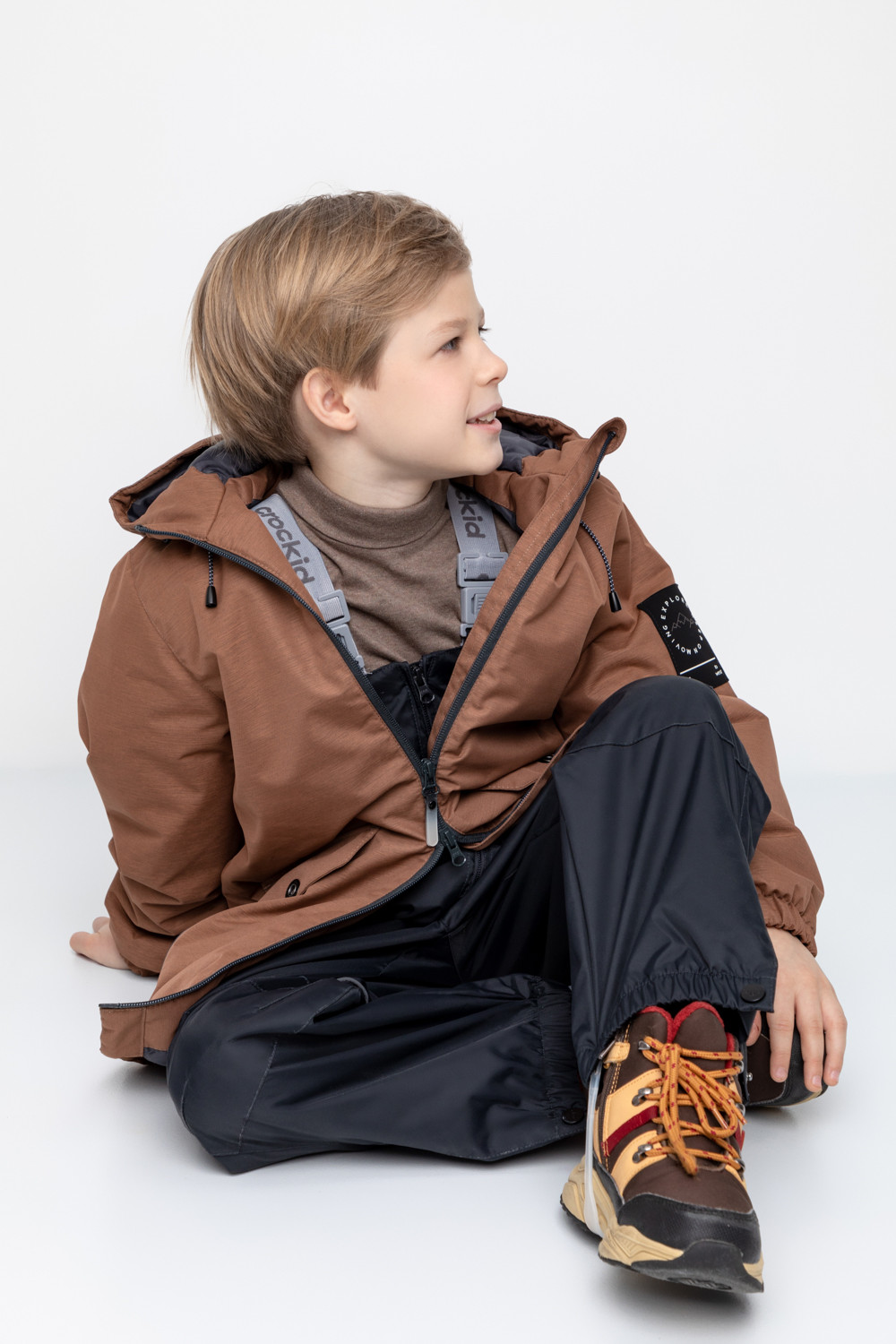 картинка Куртка утепленная для мальчика Crockid ВК 30124/1 УЗГ от магазина детских товаров ALiSa