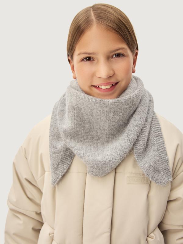 картинка Шарф косынка для девочки NIKASTYLE 17з16625 Серый от магазина детских товаров ALiSa